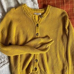 Brixton yellow honey sweater